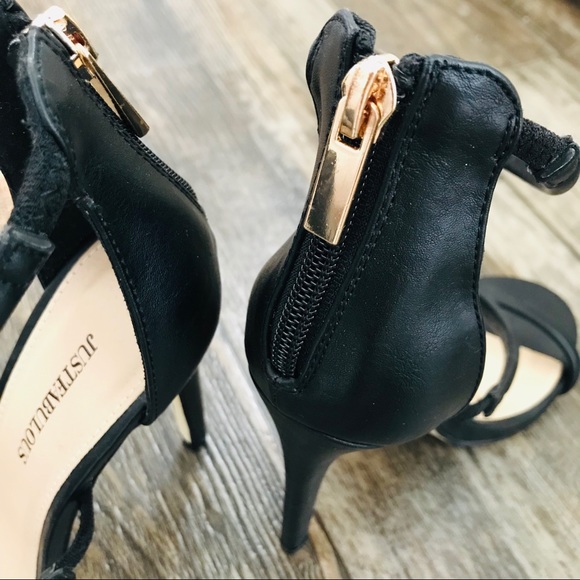 Just Fab Black Stilettos - Picture 4 of 8